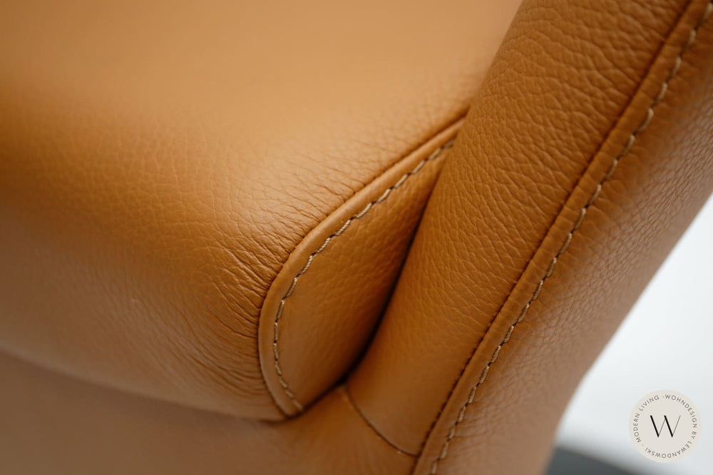 Esszimmerstuhl 6080 in Leder Bronco 71 K+W Silaxx