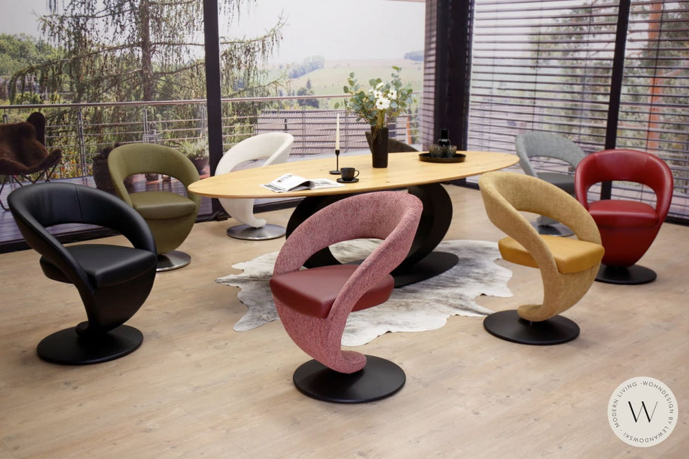 Esszimmerstuhl 6080 in Mikrofaser K+W Silaxx