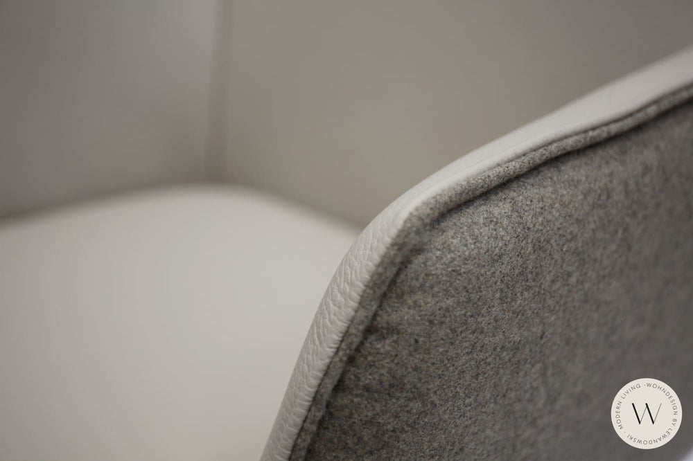 Esszimmerstuhl Modell 1250 S6MX Leder B Bull perla Koinor