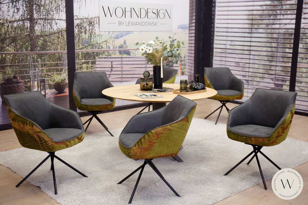 Esszimmerstuhl Modell 1250 S7MX in Stoff Koinor