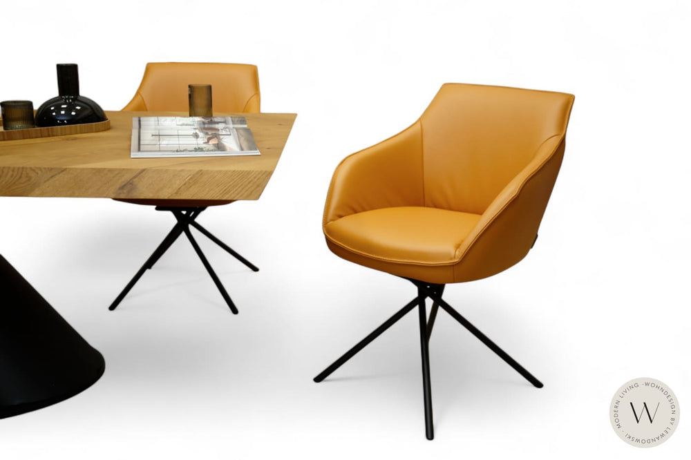 Esszimmerstuhl Modell 1250 S7MX Leder X Happy Koinor