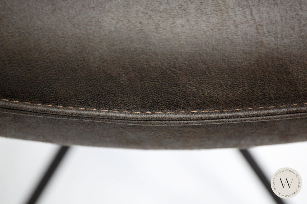 Esszimmerstuhl Modell 1250 S9MX in Mikrofaser Bison Koinor