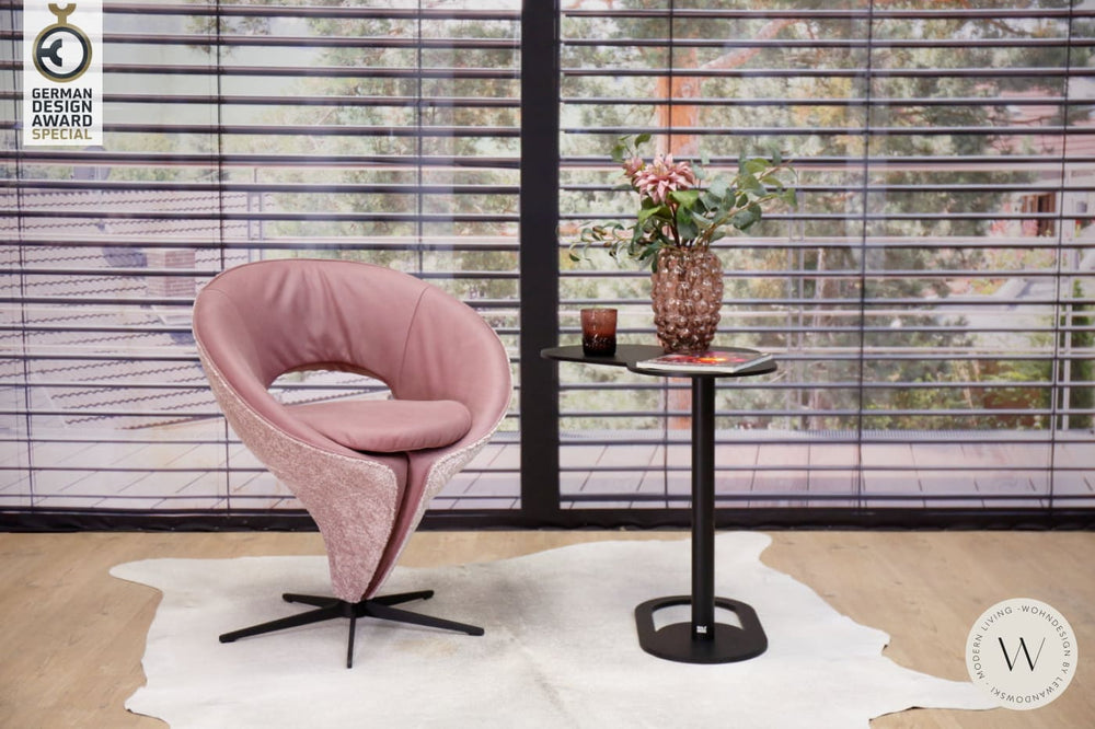 Esszimmerstuhl Modell 1260 in Leder A India plum Koinor