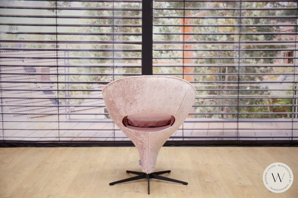 Esszimmerstuhl Modell 1260 in Leder A India plum Koinor