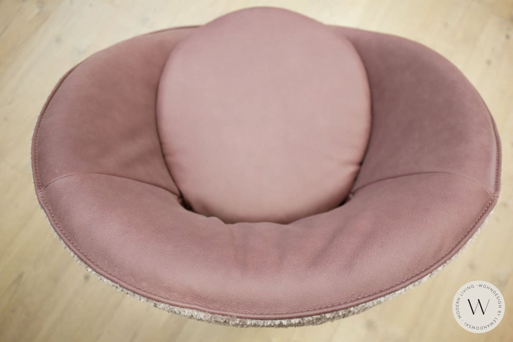 Esszimmerstuhl Modell 1260 in Leder A India plum Koinor
