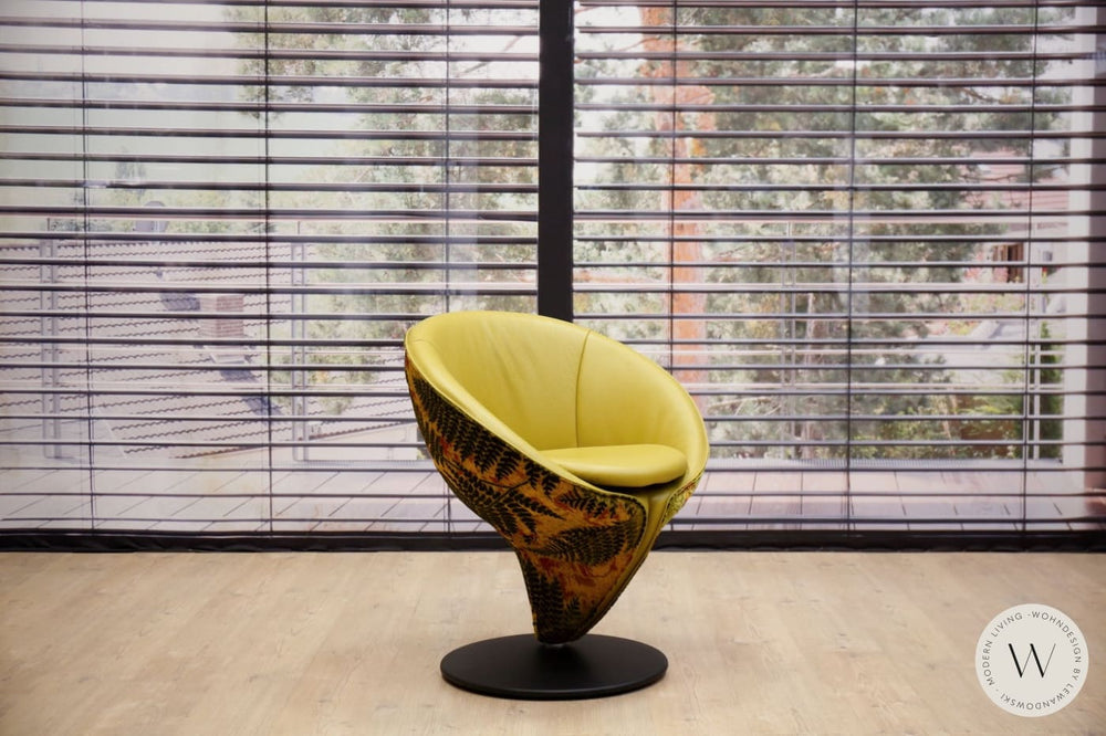 Esszimmerstuhl Modell 1260 in Leder C Classic avocado Koinor