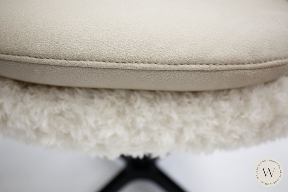 Esszimmerstuhl Modell 1291 Mikrofaser Zenit / Stoff Doodle Koinor