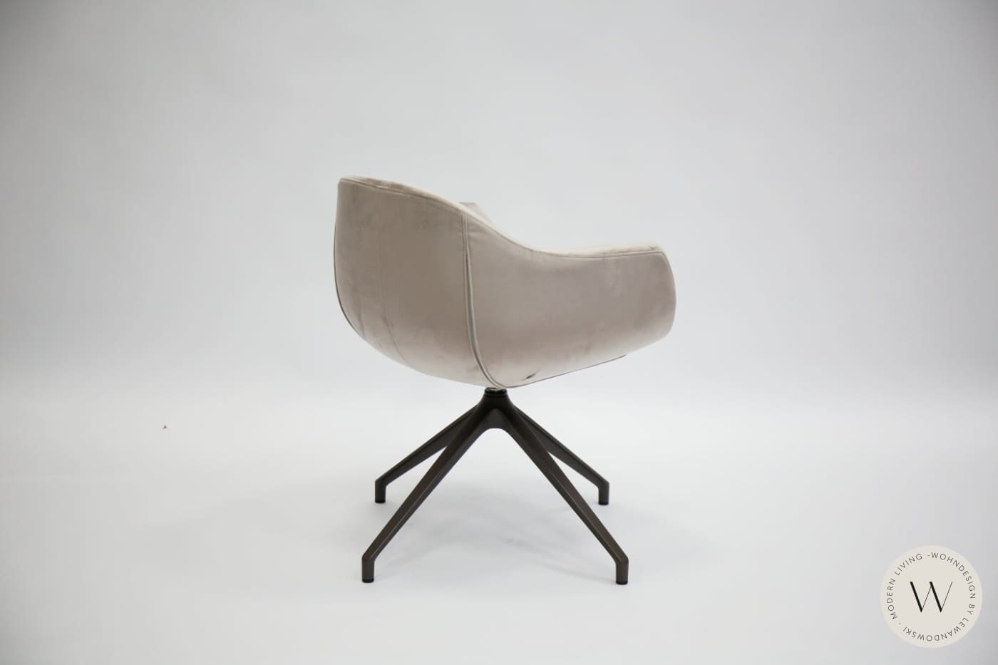 Esszimmerstuhl Modell Halia in Stoff Corda Velvet (4 Stück) Ozzio®Italia