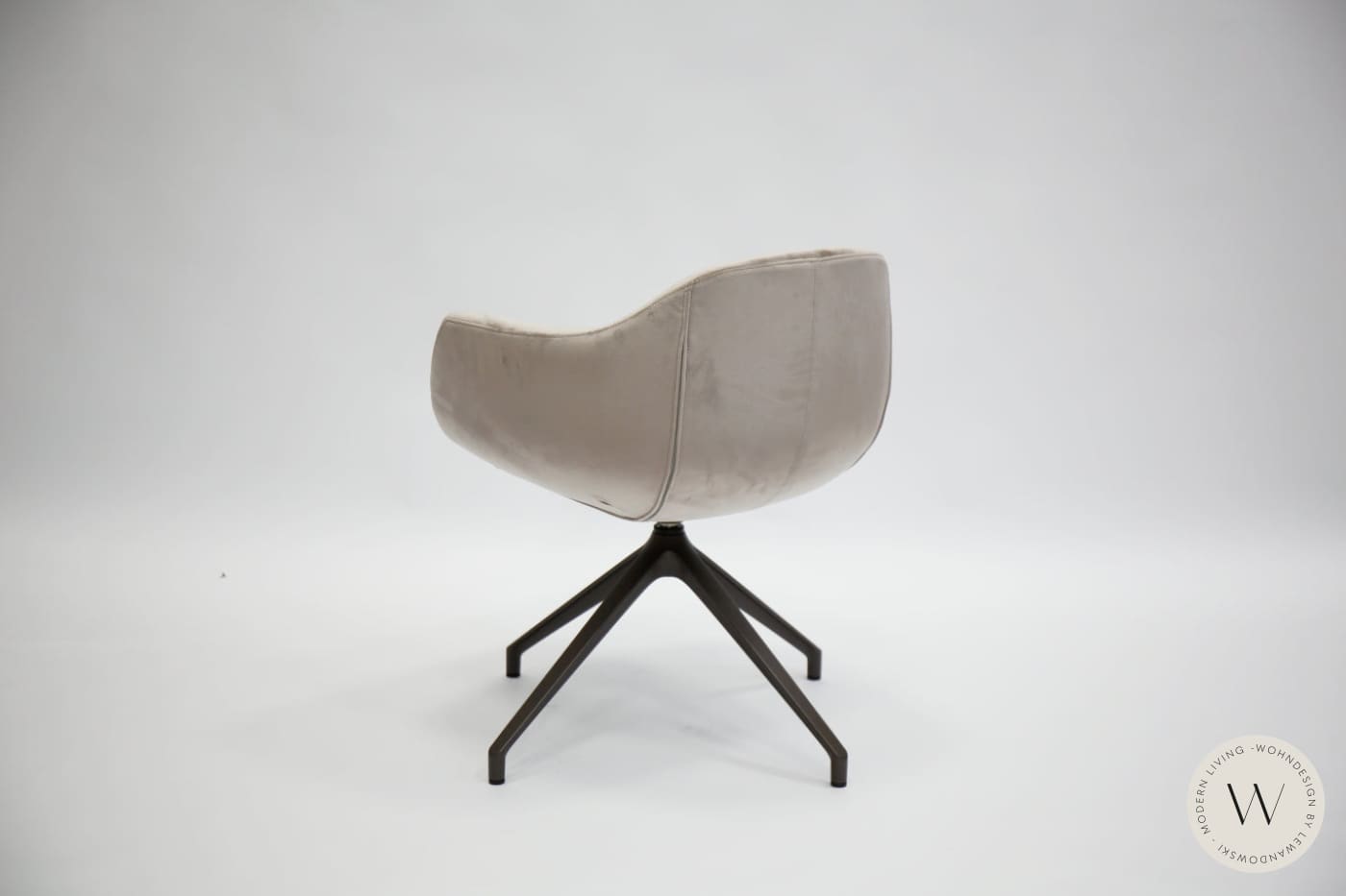 Esszimmerstuhl Modell Halia in Stoff Corda Velvet (4 Stück) Ozzio®Italia