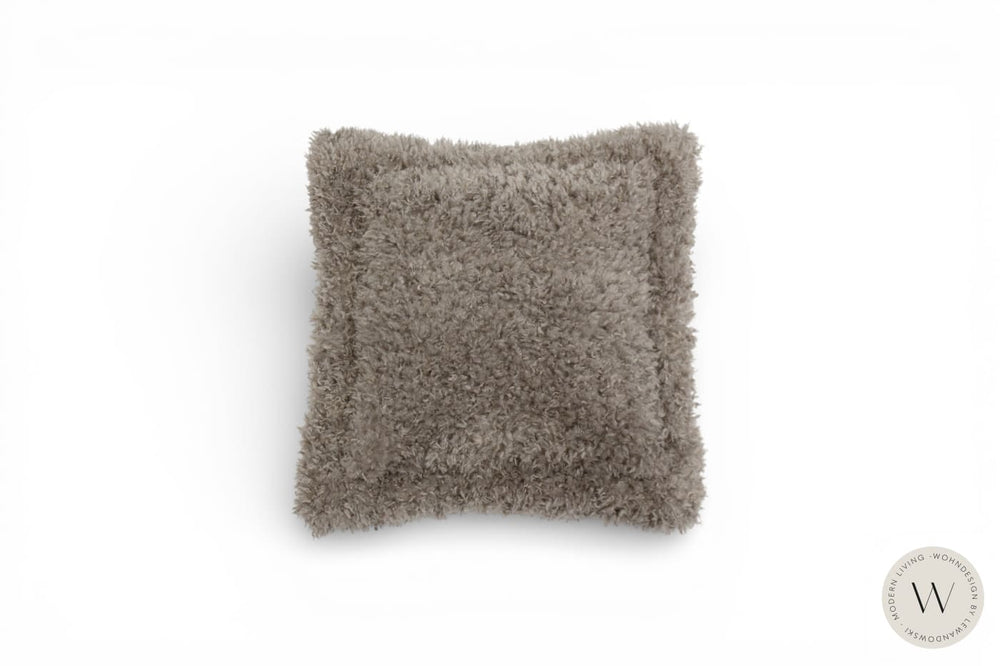 Flatterkissen Fluffy Farbe taupe WOHNDESIGN by Lewandowski