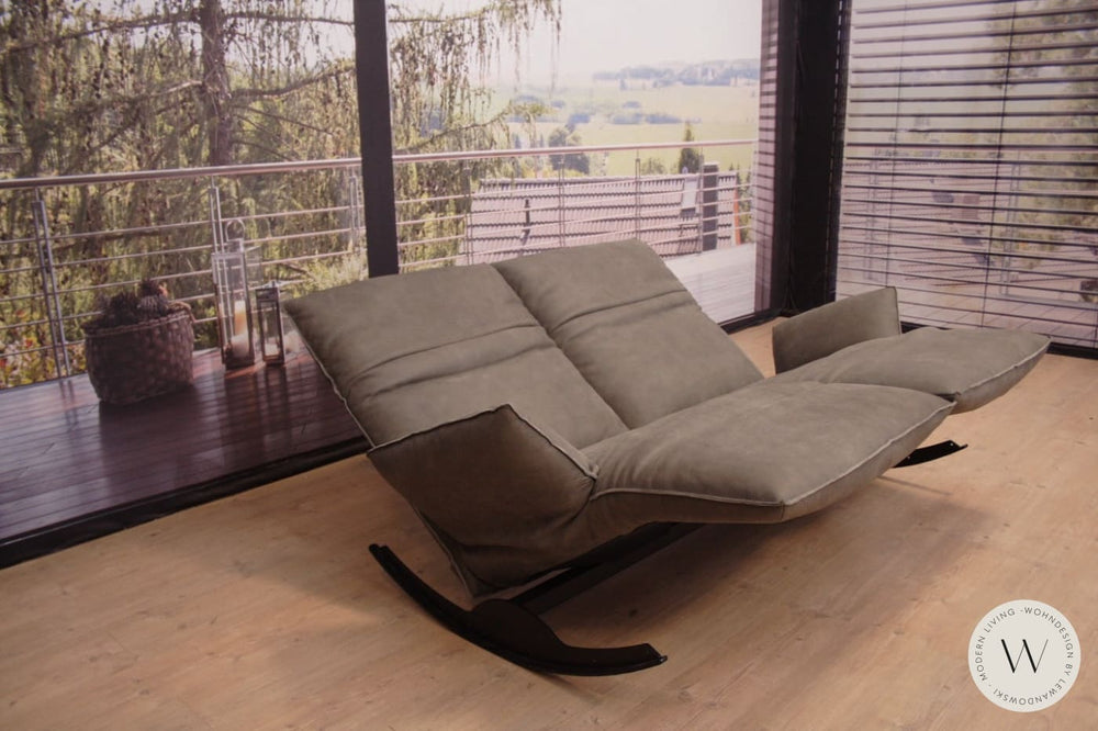 Funktionssofa Modell ROCKfrog in Leder Rhino elefant Bullfrog