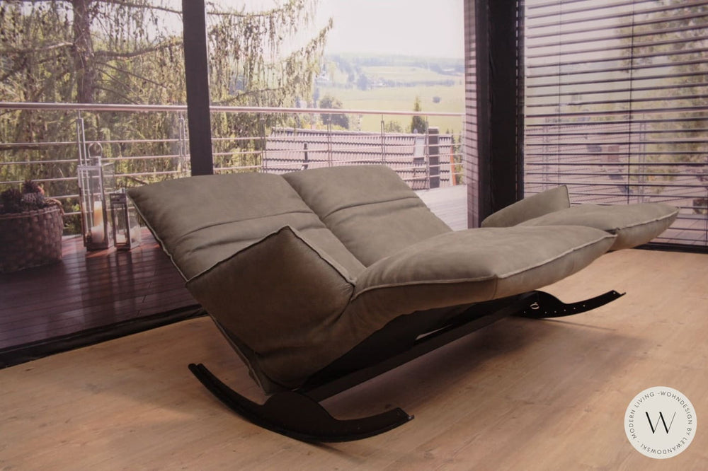 Funktionssofa Modell ROCKfrog in Leder Rhino elefant Bullfrog