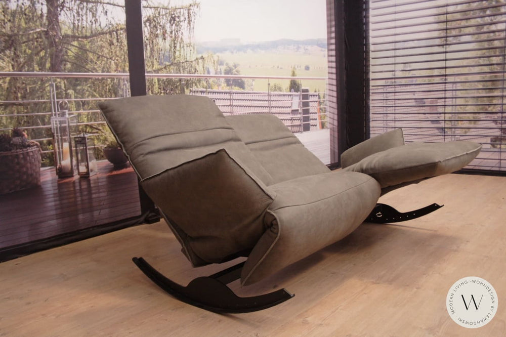 Funktionssofa Modell ROCKfrog in Leder Rhino elefant Bullfrog