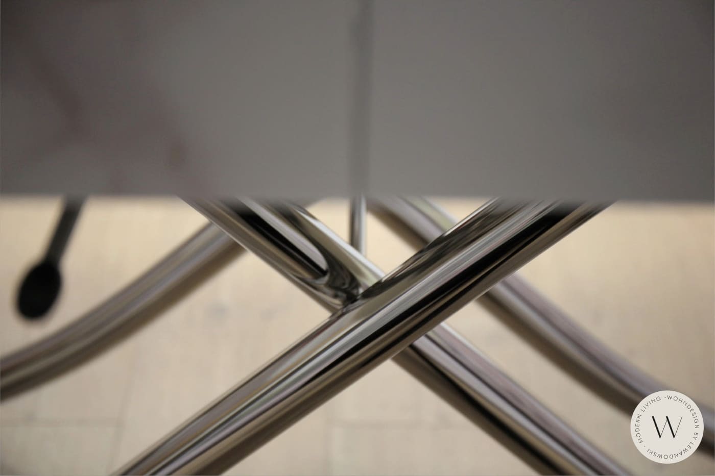 Funktionstisch Modell Box in Keramik Calacatta Gold (höhenverstellbar) Ozzio®Italia