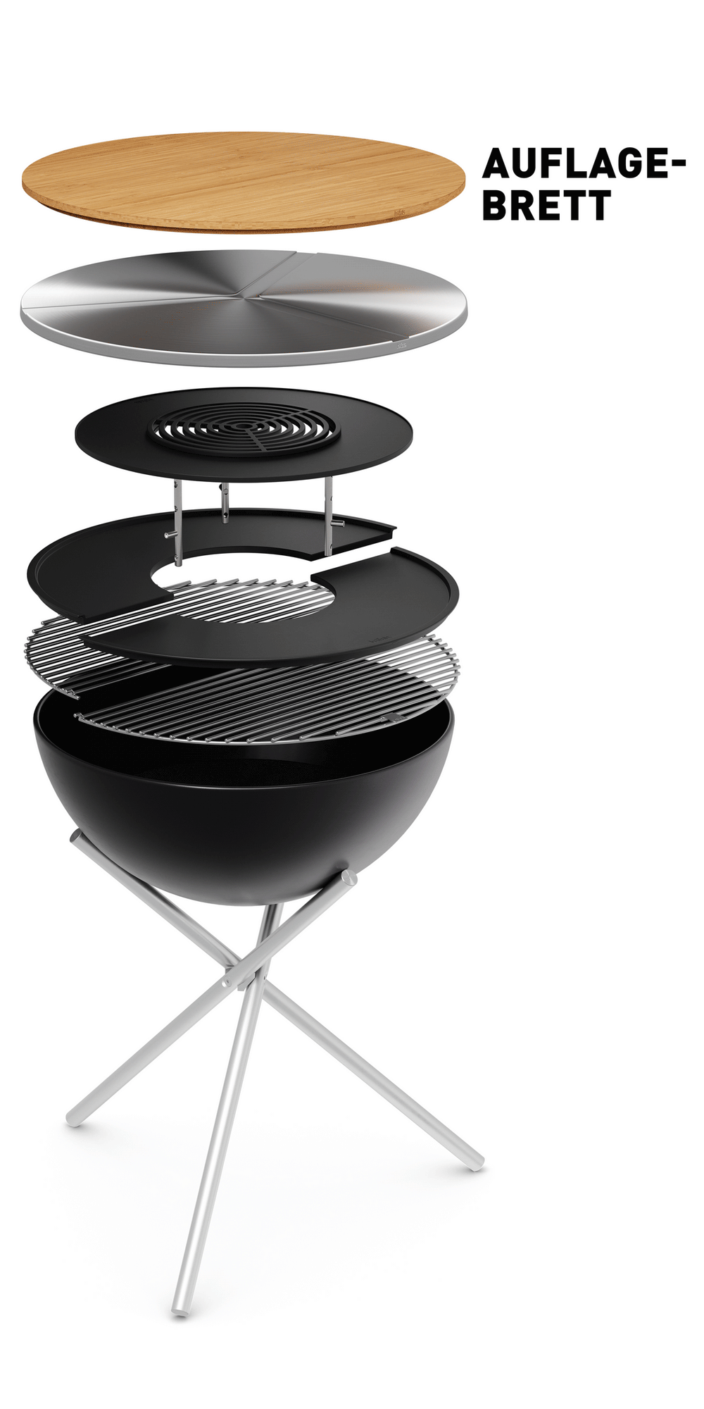 BOWL Feuerschale mit Dreibein höfats