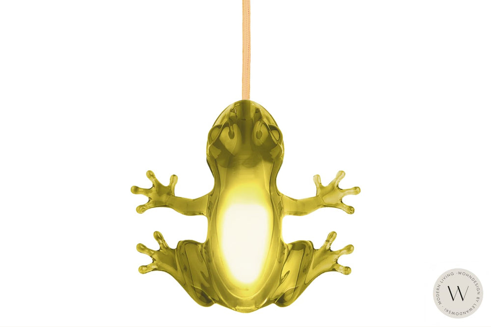 Hungry Frog Lamp Amber qeeboo