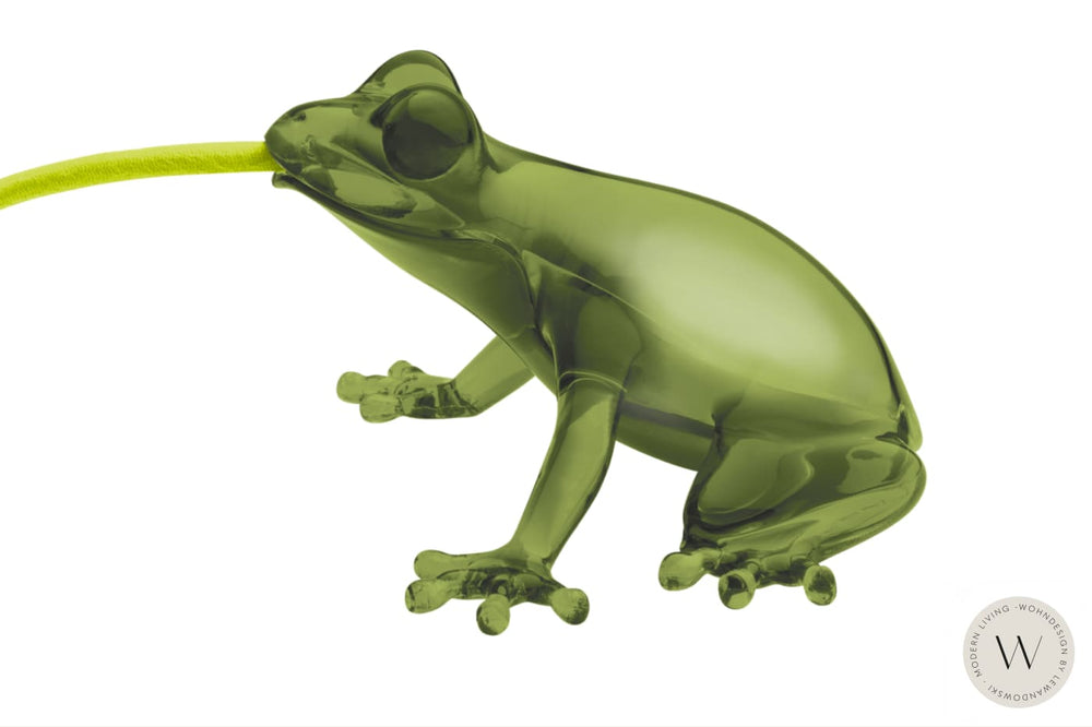 Hungry Frog Lamp Amber qeeboo