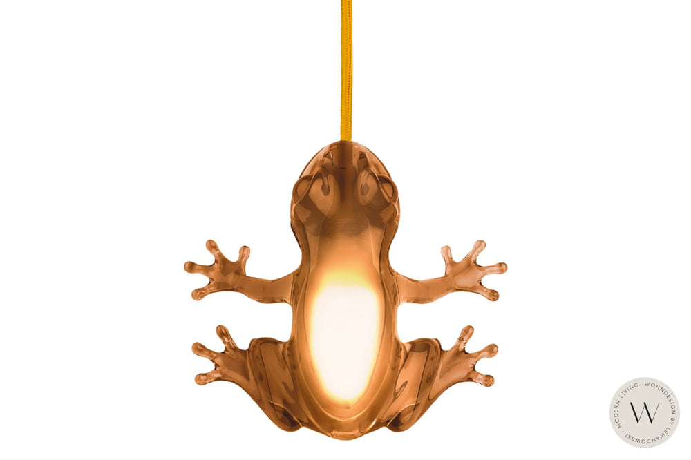 Hungry Frog Lamp Amber qeeboo