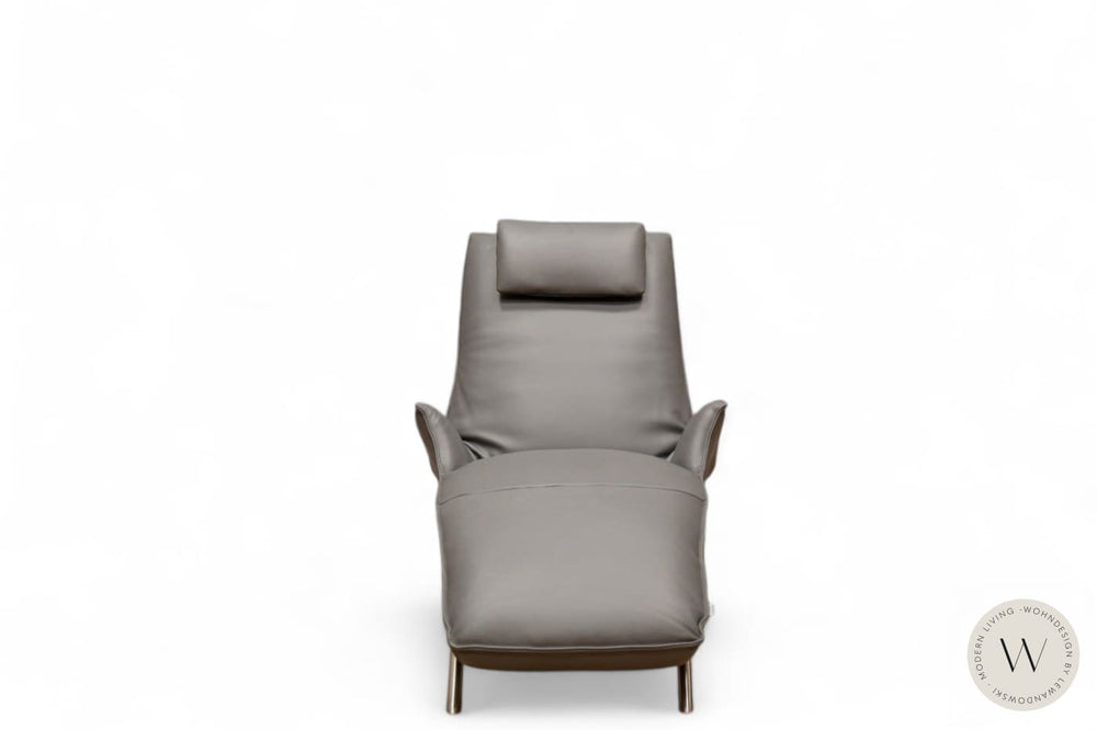 Joleen Relaxliege inkl. Akku Leder A Soft platin Koinor
