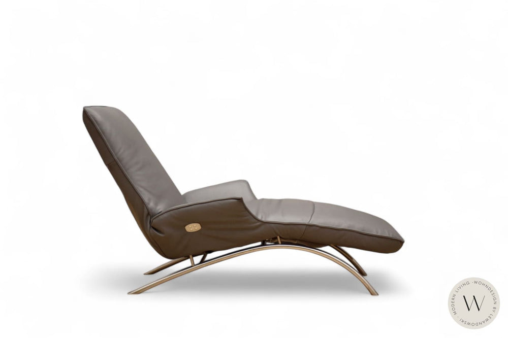 Joleen Relaxliege inkl. Akku Leder A Soft platin Koinor