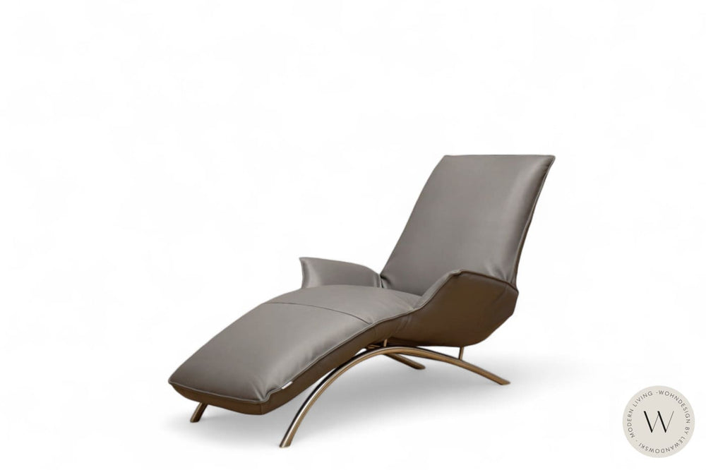 Joleen Relaxliege inkl. Akku Leder A Soft platin Koinor