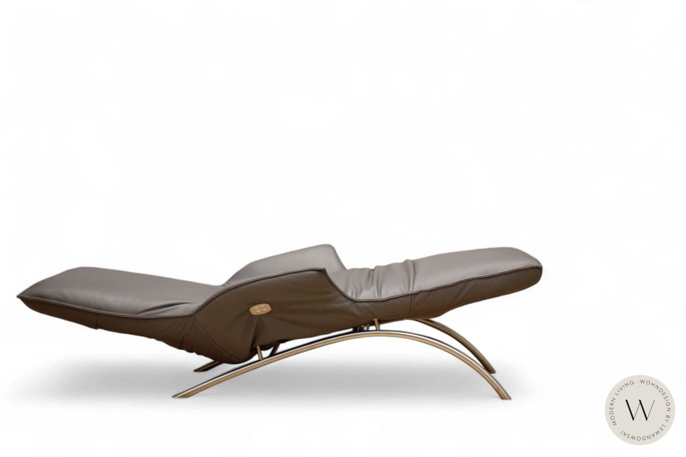 Joleen Relaxliege inkl. Akku Leder A Soft platin Koinor