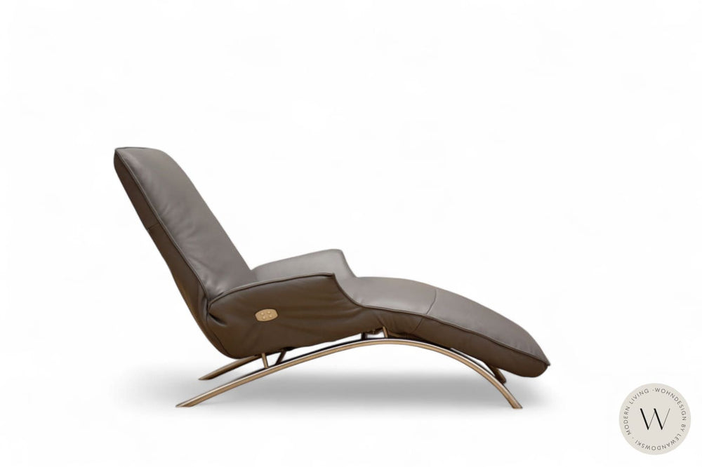 Joleen Relaxliege inkl. Akku Leder A Soft platin Koinor