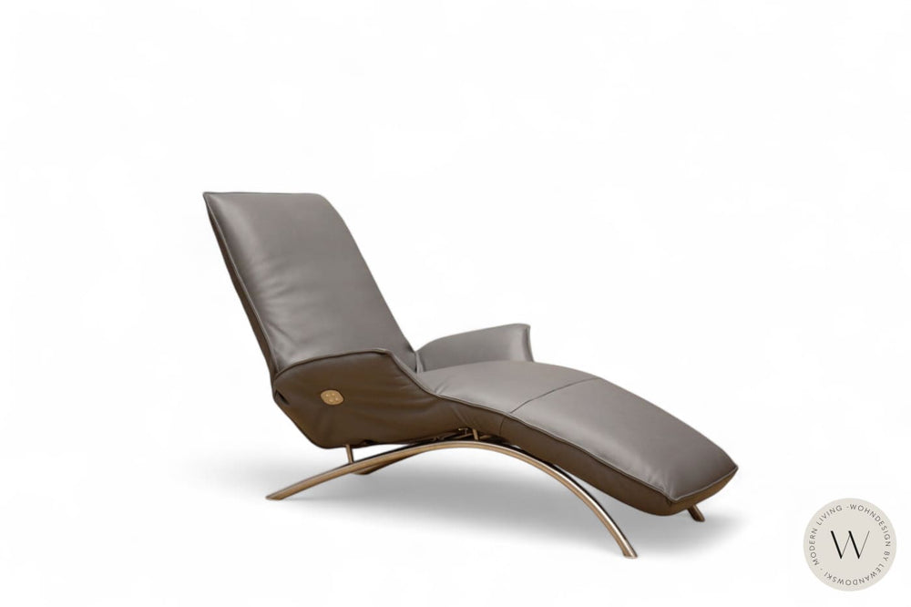 Joleen Relaxliege inkl. Akku Leder A Soft platin Koinor