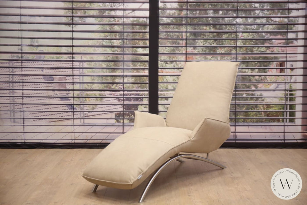 Joleen Relaxliege P4 elektrisch mit Akku Leder A India jade Koinor