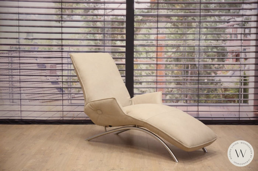 Joleen Relaxliege P4 elektrisch mit Akku Leder A India jade Koinor