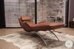 Joleen Relaxliege P4 elektrisch mit Akku Leder A Soft sherry Koinor