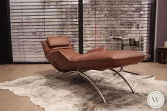 Joleen Relaxliege P4 elektrisch mit Akku Leder A Soft sherry Koinor