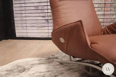 Joleen Relaxliege P4 elektrisch mit Akku Leder A Soft sherry Koinor