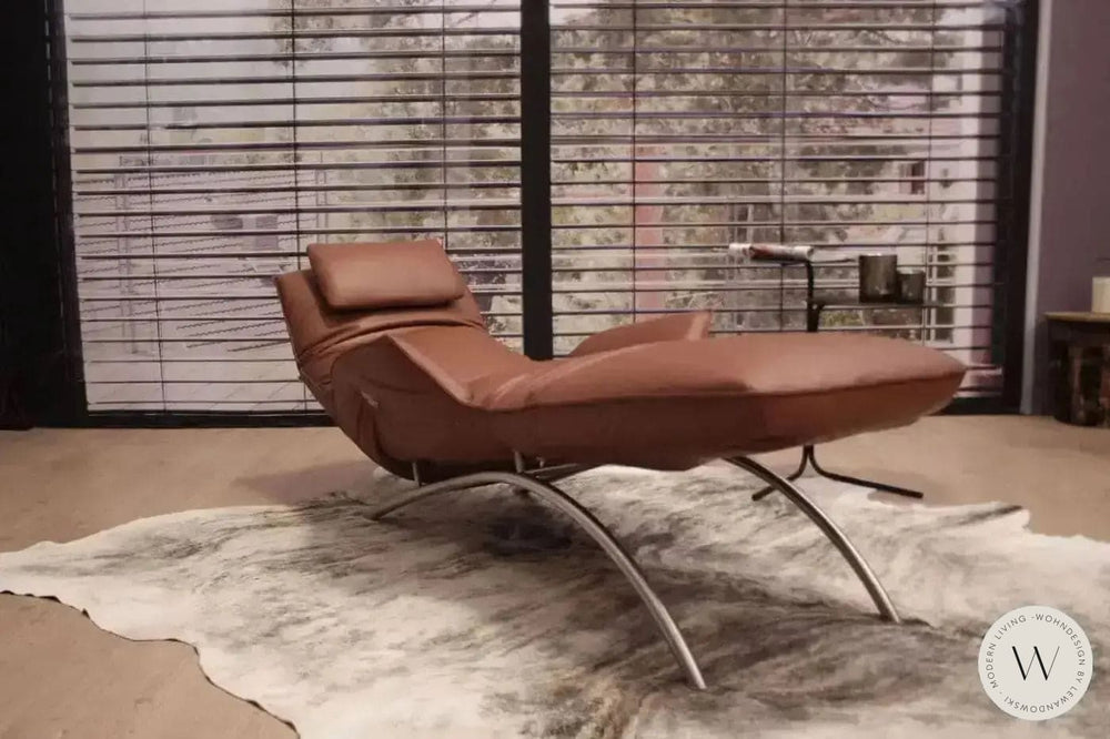 Joleen Relaxliege P4 elektrisch mit Akku Leder A Soft sherry Koinor