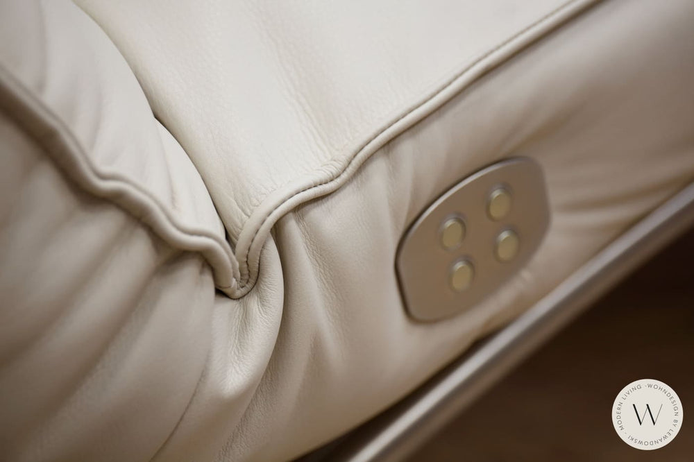 Jonas Relaxliege in Leder D Gaucho Koinor