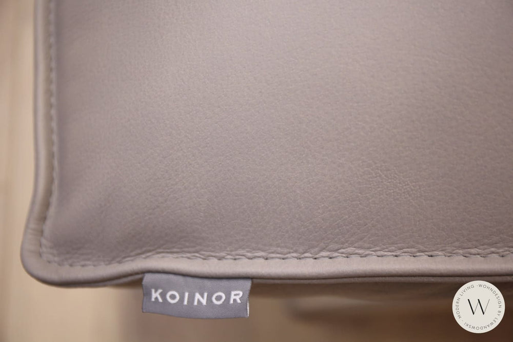 Jonas Relaxliege P4 elektrisch in Leder A India asphalt Koinor