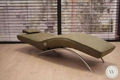 Jonas Relaxliege P4 elektrisch in Leder A India verde Koinor