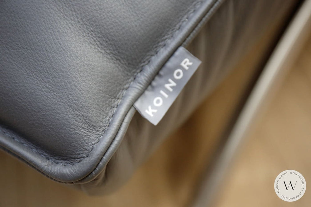 Jonas Relaxliege P4 elektrisch in Leder A Soft platin Koinor