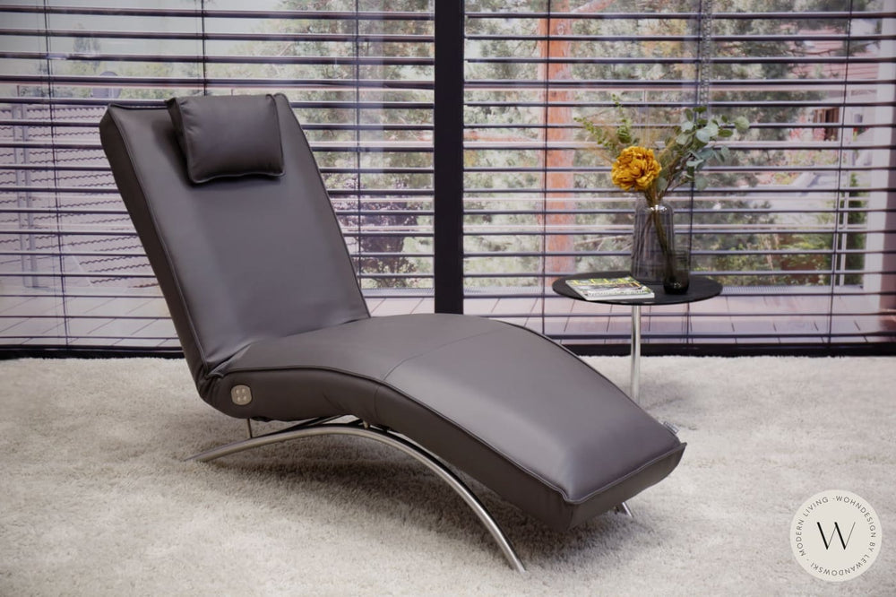 Jonas Relaxliege P4 elektrisch in Leder B Toro navajo Koinor