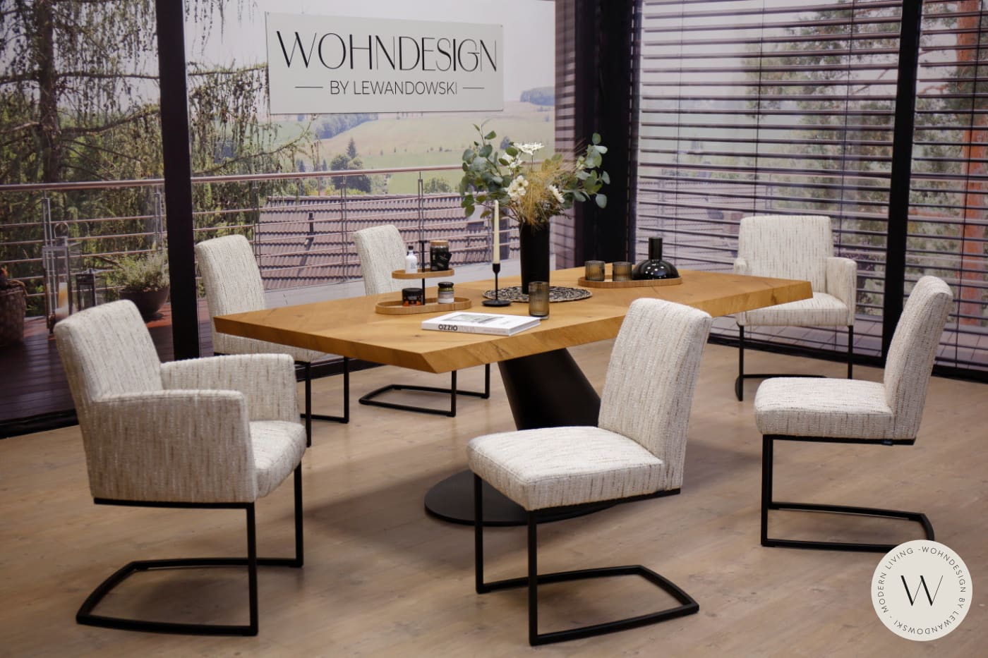 JOOP! Esszimmerstühle (6 Stück) in Stoff