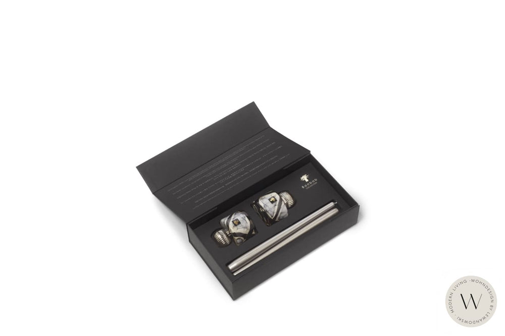 Kerzenhalter TWINS Stone Marble Baobab Collection