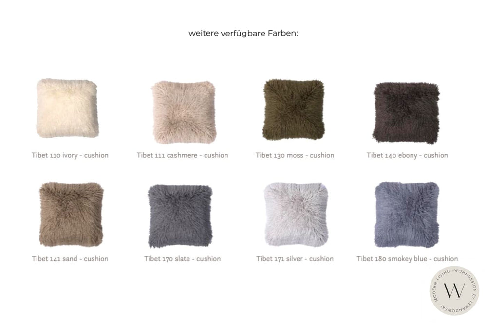 Kissen Tibet Farbe 171 silber Fine