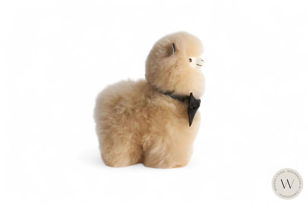 Kuscheltier Alpaka PACO (small) in champagne Geschenkideen