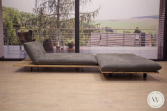 Akito Eckgarnitur In Leder Oasis Elefant 2100/63 Links Couchgarnituren