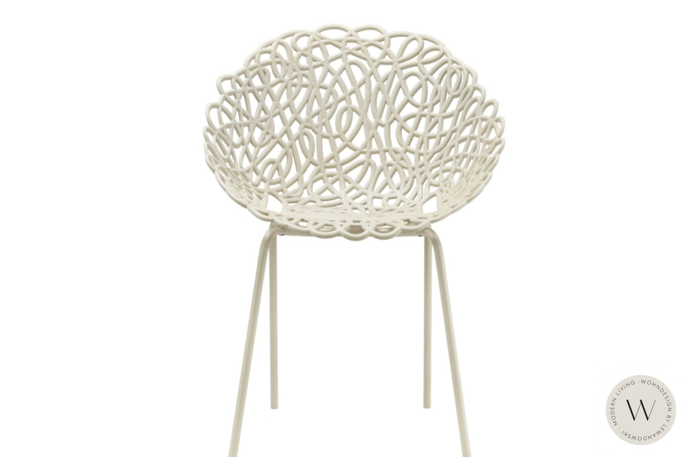 Modell Bacana Stuhl Set (2 Stk.) INDOOR/OUTDOOR ivory qeeboo