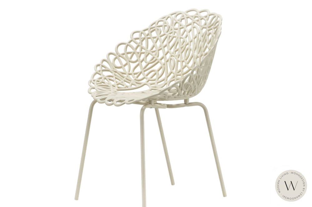 Modell Bacana Stuhl Set (2 Stk.) INDOOR/OUTDOOR ivory qeeboo