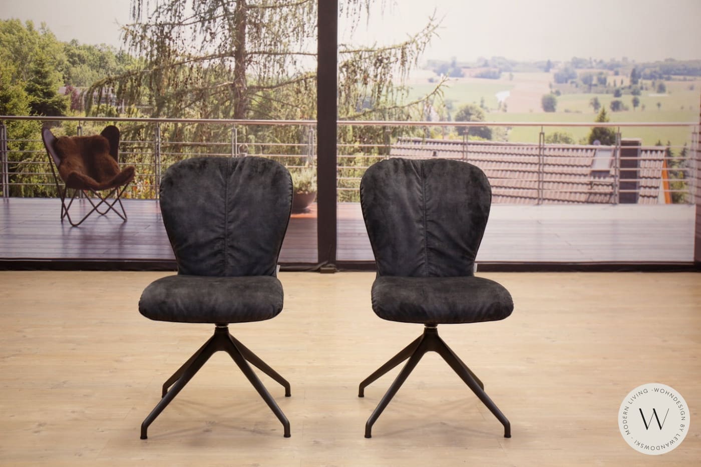 Modell Blake Donna 2 Stück in Stoff Adore anthrazit bert plantagie