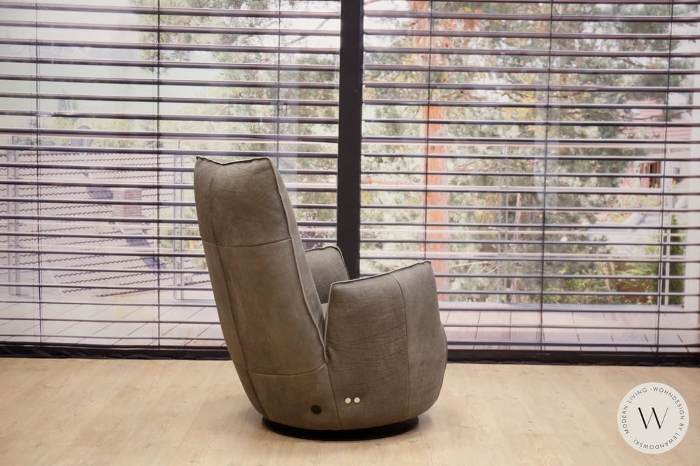 Modell Blobb.De Luxe inkl. Hocker Leder Rhino elefant Bullfrog
