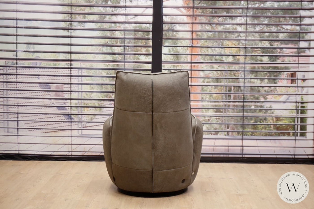 Modell Blobb.De Luxe inkl. Hocker Leder Rhino elefant Bullfrog