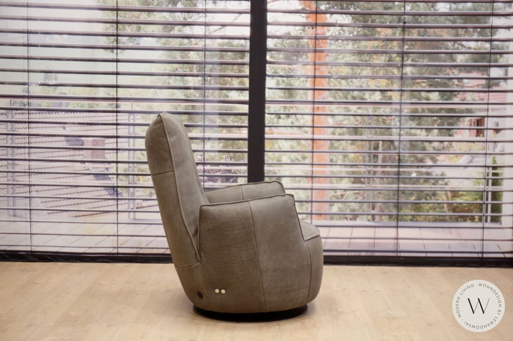 Modell Blobb.De Luxe inkl. Hocker Leder Rhino elefant Bullfrog